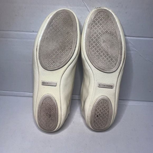 Tory Burch Minnie Travel Ballet in meadow mist  size 8.5 MSRP$228 - Picture 5 of 10